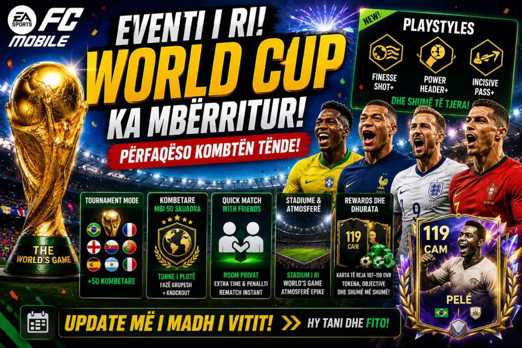EA SPORTS FC Mobile Prezanton Eventin e Madh "The World's Game