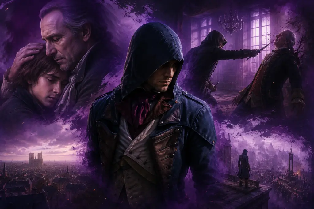 Dokumentar | Assassin's Creed Unity (Pjesa 1): Tragjedia e Arno Dorian – Vrasja e Babait