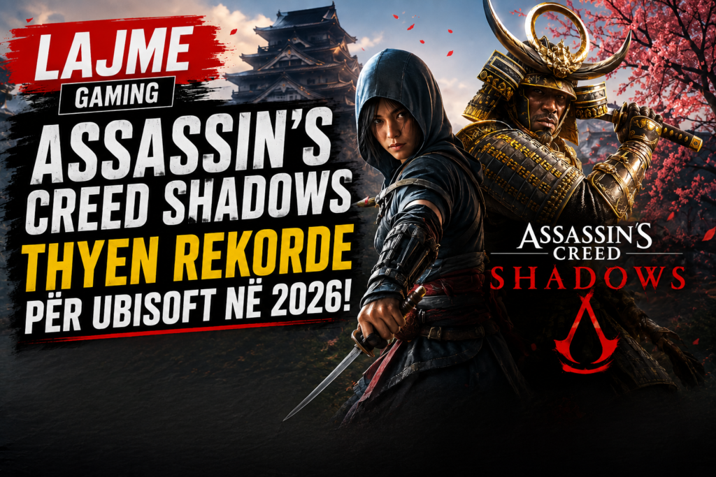 Assassin’s Creed Shadows Thyen Rekorde për Ubisoft në 2026!