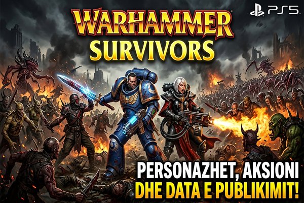 Warhammer Survivors për PS5 – Personazhet, Aksioni dhe Data e Publikimit